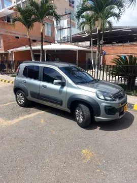Fiat Uno 1.4 Way usado (2020) color Gris Scandium precio $41.800.000