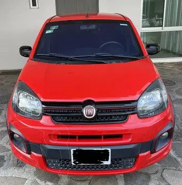 Fiat Uno Sporting usado (2017) color Rojo precio $180,000