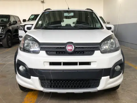 Fiat Uno Way usado (2020) color Blanco financiado en mensualidades(enganche $19,000 mensualidades desde $7,250)