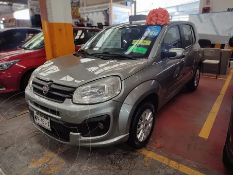 Fiat Uno Like usado (2017) color Gris Scandium financiado en mensualidades(enganche $40,000 mensualidades desde $4,200)