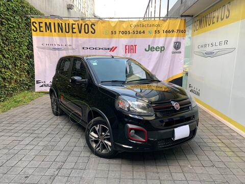 Fiat Uno Sporting usado (2017) color Negro precio $185,000