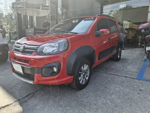 Fiat Uno Way usado (2018) color Rojo precio $167,000