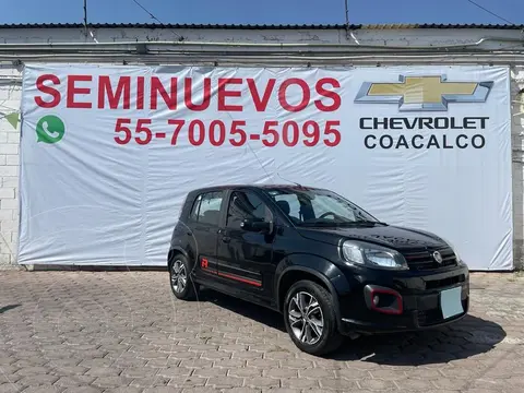 Fiat Uno Sporting usado (2019) color Negro precio $192,000