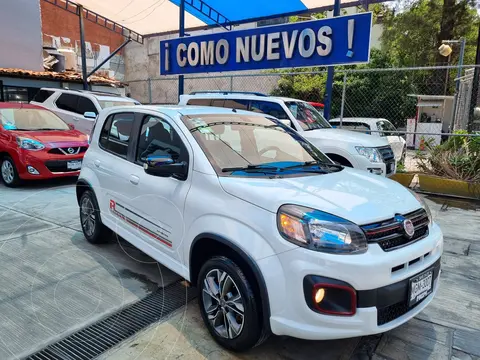 Fiat Uno Sporting usado (2018) color Blanco precio $179,500
