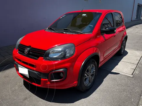 Fiat Uno Sporting usado (2017) color Rojo precio $197,000