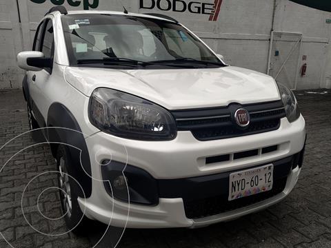 Fiat Uno Way usado (2017) color Blanco precio $155,000