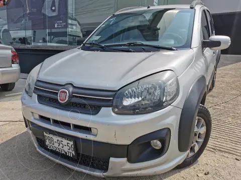Fiat Uno Way usado (2017) color Plata precio $170,000