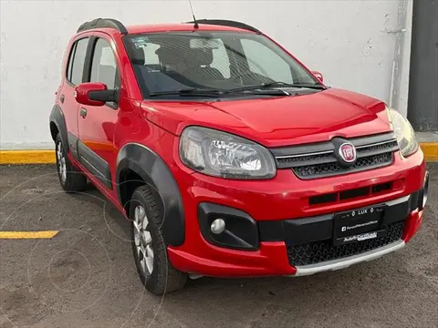 Fiat Uno Way usado (2018) color Rojo precio $165,000