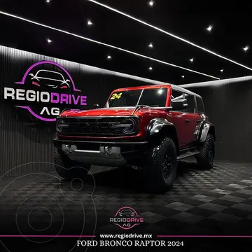 Ford Bronco Raptor 3.0L usado (2024) color Naranja precio $1,849,900