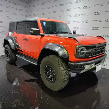 Ford Bronco Raptor 3.0L usado (2023) color Naranja financiado en mensualidades(enganche $487,500 mensualidades desde $55,768)