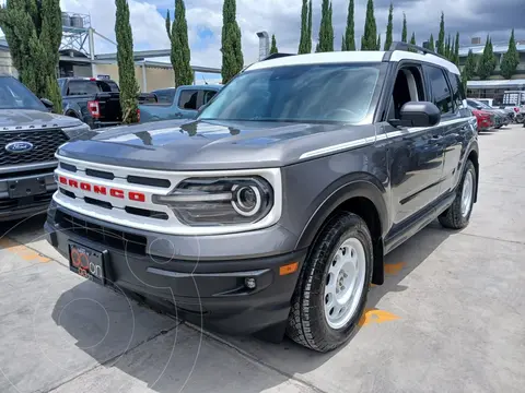 Ford Bronco Sport Heritage 1.5L usado (2023) color Gris financiado en mensualidades(enganche $163,228 mensualidades desde $12,482)