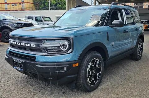 Ford Bronco Sport Big Bend nuevo color Azul Glaciar financiado en mensualidades(enganche $183,000 mensualidades desde $15,855)