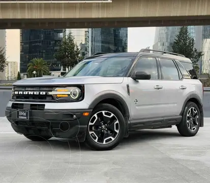 Ford Bronco Sport Outer Banks usado (2021) color Plata financiado en mensualidades(enganche $105,380 mensualidades desde $10,396)