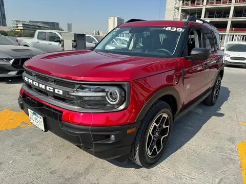 Ford Bronco Sport Big Bend usado (2021) color Rojo financiado en mensualidades(enganche $127,800 mensualidades desde $17,221)