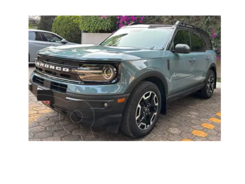 Ford Bronco Sport Outer Banks usado (2023) color Azul Glaciar precio $529,000
