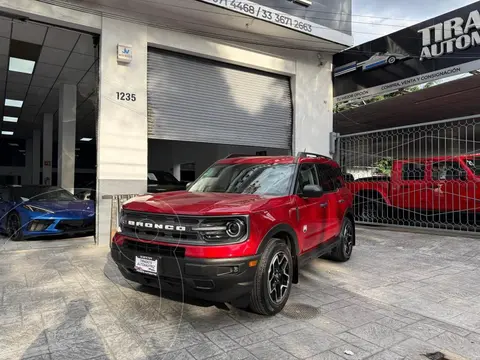 Ford Bronco Sport Big Bend usado (2021) color Rojo financiado en mensualidades(enganche $90,000 mensualidades desde $12,973)