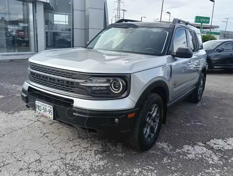Ford Bronco Sport Badlands usado (2021) color Plata financiado en mensualidades(enganche $109,536 mensualidades desde $11,950)