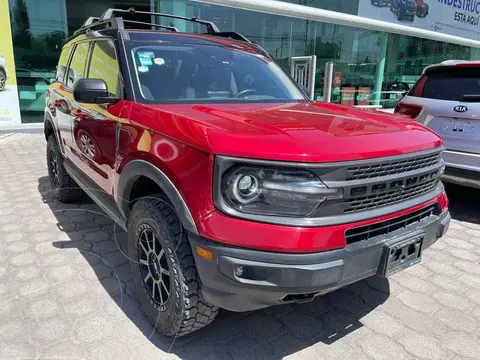 Ford Bronco Sport Badlands usado (2021) color Rojo financiado en mensualidades(enganche $142,438 mensualidades desde $12,027)