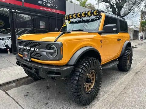 Ford Bronco Badlands 2 Puertas usado (2021) color Naranja financiado en mensualidades(enganche $330,168 mensualidades desde $20,526)