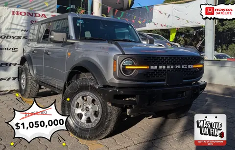 Ford Bronco Badlands 4 Puertas usado (2022) color plateado precio $1,080,000