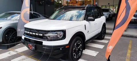 Ford Bronco Outer Banks 4 Puertas usado (2021) color Blanco financiado en mensualidades(enganche $122,625 mensualidades desde $9,377)
