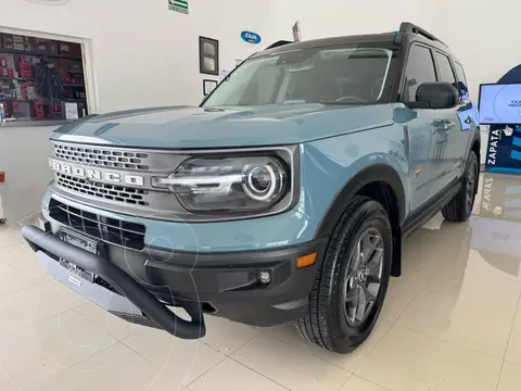 Ford Bronco Badlands 2 Puertas usado (2021) color Azul financiado en mensualidades(enganche $134,888 mensualidades desde $10,315)