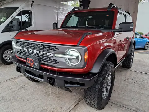 Ford Bronco Badlands 2 Puertas usado (2024) color Naranja financiado en mensualidades(enganche $321,550 mensualidades desde $24,589)