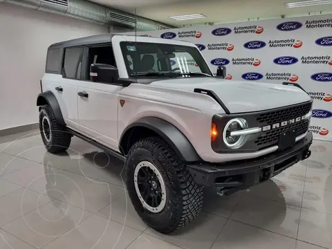 Ford Bronco Badlands 4 Puertas usado (2023) color Blanco precio $1,250,000