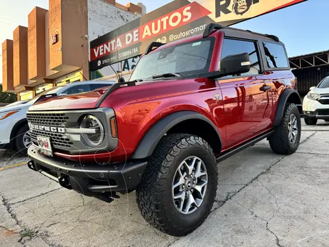 Ford Bronco Badlands 2 Puertas usado (2021) color Rojo financiado en mensualidades(enganche $270,000 mensualidades desde $20,500)