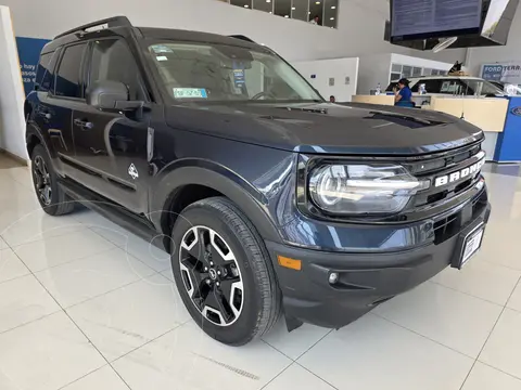 Ford Bronco Outer Banks 4 Puertas usado (2021) color Azul financiado en mensualidades(enganche $148,500 mensualidades desde $11,380)