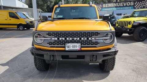 Ford Bronco Badlands 4 Puertas usado (2021) color Naranja financiado en mensualidades(enganche $276,000)