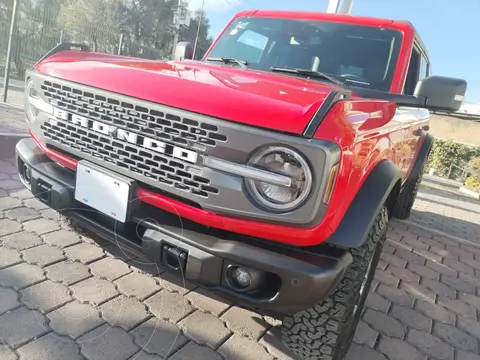 Ford Bronco Badlands 4 Puertas usado (2022) color Rojo financiado en mensualidades(enganche $258,000 mensualidades desde $30,062)