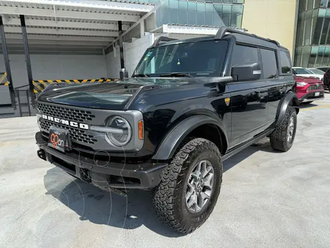 Ford Bronco Badlands 4 Puertas usado (2021) color Negro financiado en mensualidades(enganche $258,602 mensualidades desde $19,775)
