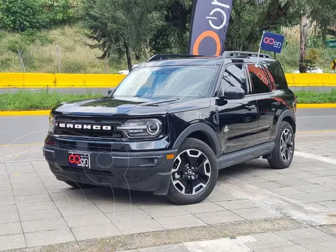 Ford Bronco Outer Banks 4 Puertas usado (2022) color Negro financiado en mensualidades(enganche $122,625 mensualidades desde $9,377)
