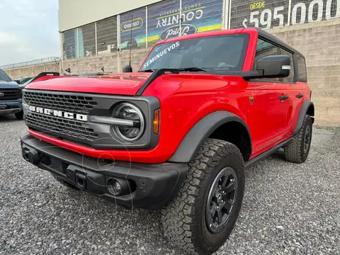 Ford Bronco Badlands 4 Puertas usado (2023) color Rojo precio $1,183,000