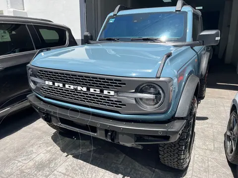 Ford Bronco Badlands 2 Puertas usado (2022) color Celeste precio $1,079,900