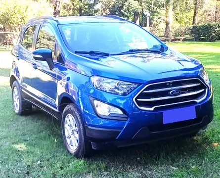 Ford EcoSport SE 1.5L usado (2019) color Celeste precio $19.500.000