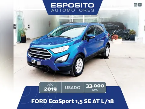 Ford EcoSport ECO SPORT 1.5 SE              L/18 usado (2019) color blue precio $24.950.000