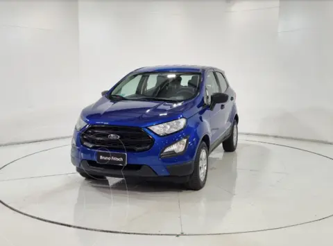 Ford Ecosport 1.5L S usado (2018) color Azul financiado en cuotas(pie $1.600.000)