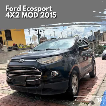 Ford Ecosport SE Aut usado (2015) color Negro Ebano precio $44.500.000