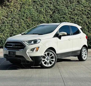 Ford Ecosport Titanium Aut usado (2018) color Blanco financiado en mensualidades(enganche $55,800 mensualidades desde $4,352)