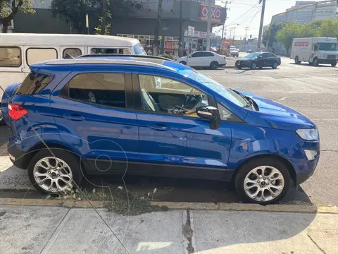 Ford Ecosport Titanium usado (2021) color Azul Elctrico precio $299,000