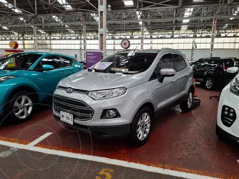 Ford Ecosport Titanium Aut usado (2016) color Plata financiado en mensualidades(enganche $60,000 mensualidades desde $5,250)