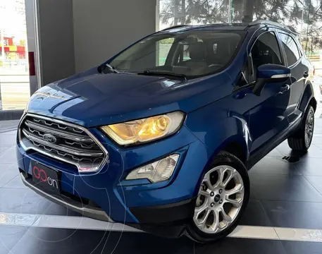 Ford Ecosport Titanium usado (2020) color Azul financiado en mensualidades(enganche $83,112 mensualidades desde $6,356)