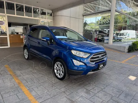 Ford Ecosport Titanium Aut usado (2019) color Azul Relampago precio $277,500