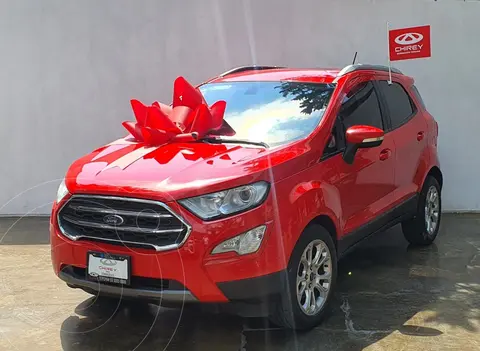 Ford Ecosport Titanium Aut usado (2018) color Rojo precio $325,000