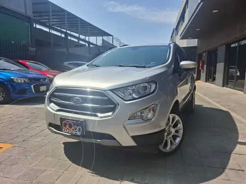 Ford Ecosport Titanium usado (2021) color Gris financiado en mensualidades(enganche $91,288 mensualidades desde $6,981)