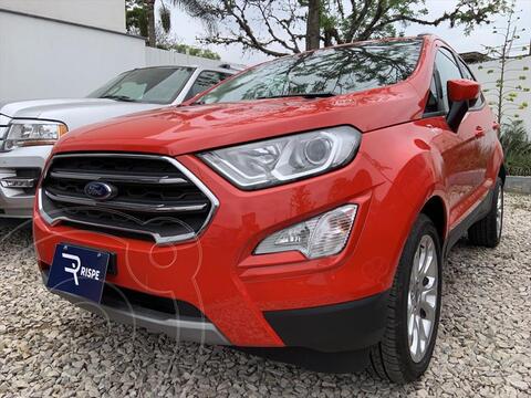 Ford Ecosport Titanium usado (2021) color Rojo financiado en mensualidades(enganche $141,000 mensualidades desde $9,885)