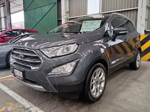 Ford Ecosport Titanium usado (2019) color Gris Mercurio financiado en mensualidades(enganche $70,000 mensualidades desde $7,800)