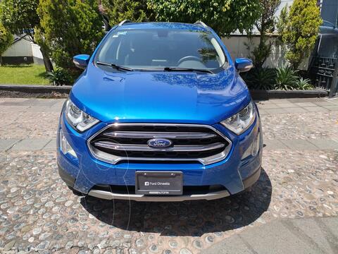 Ford Ecosport Titanium Aut usado (2019) color Azul Relampago precio $360,000